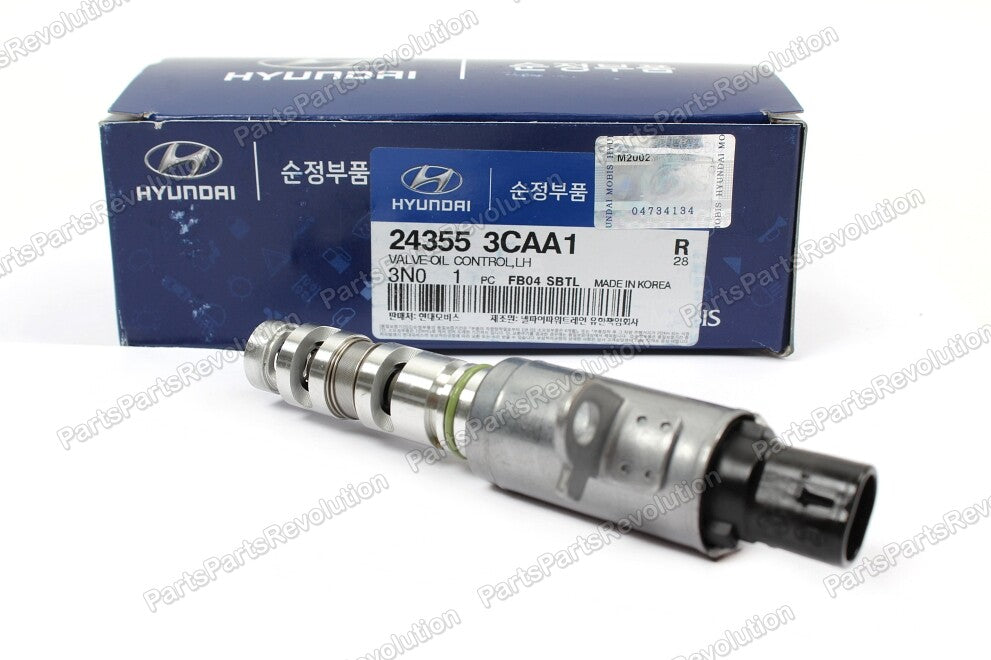 Oil Control Valve Left 243553CAA1 for SantaFe Genesis Azera 10-12