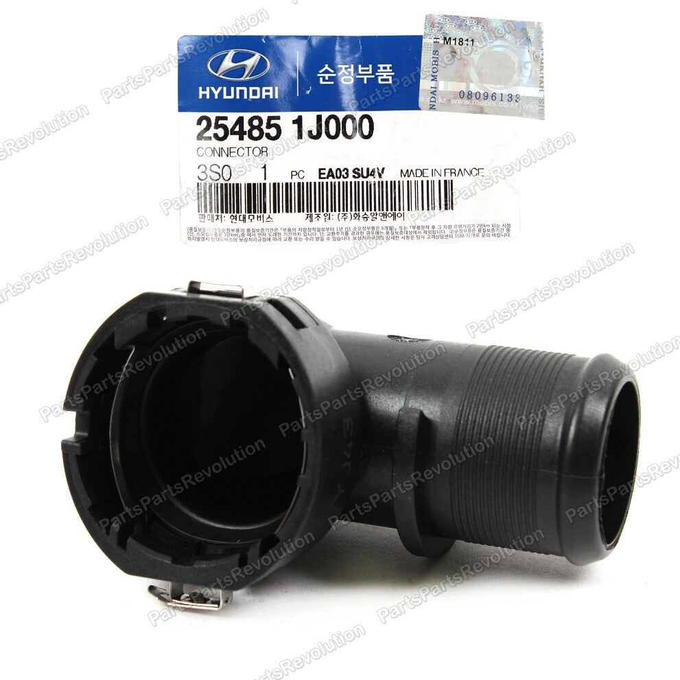 GENUINE Lower Radiator Hose Connector for 2014-2019 Hyundai Kia 254851J000