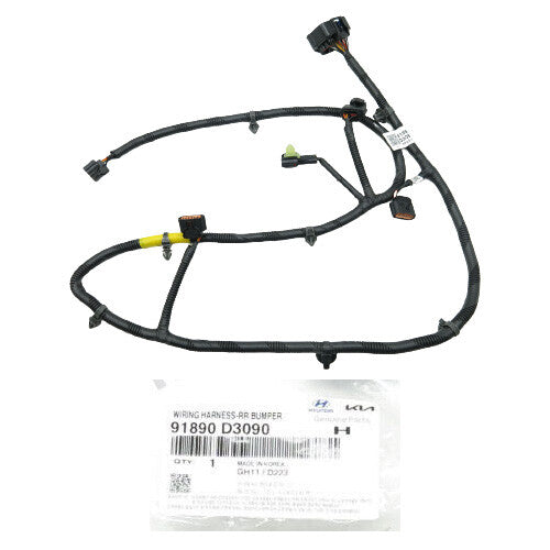 GENUINE 91890D3090 Wiring Harness of Rear Bumper for Hyundai Kia