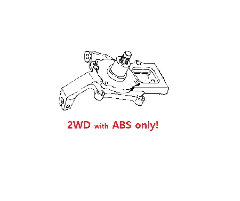 GENUINE Knuckle 517163E350 Right for Kia Sorento 2007-2009