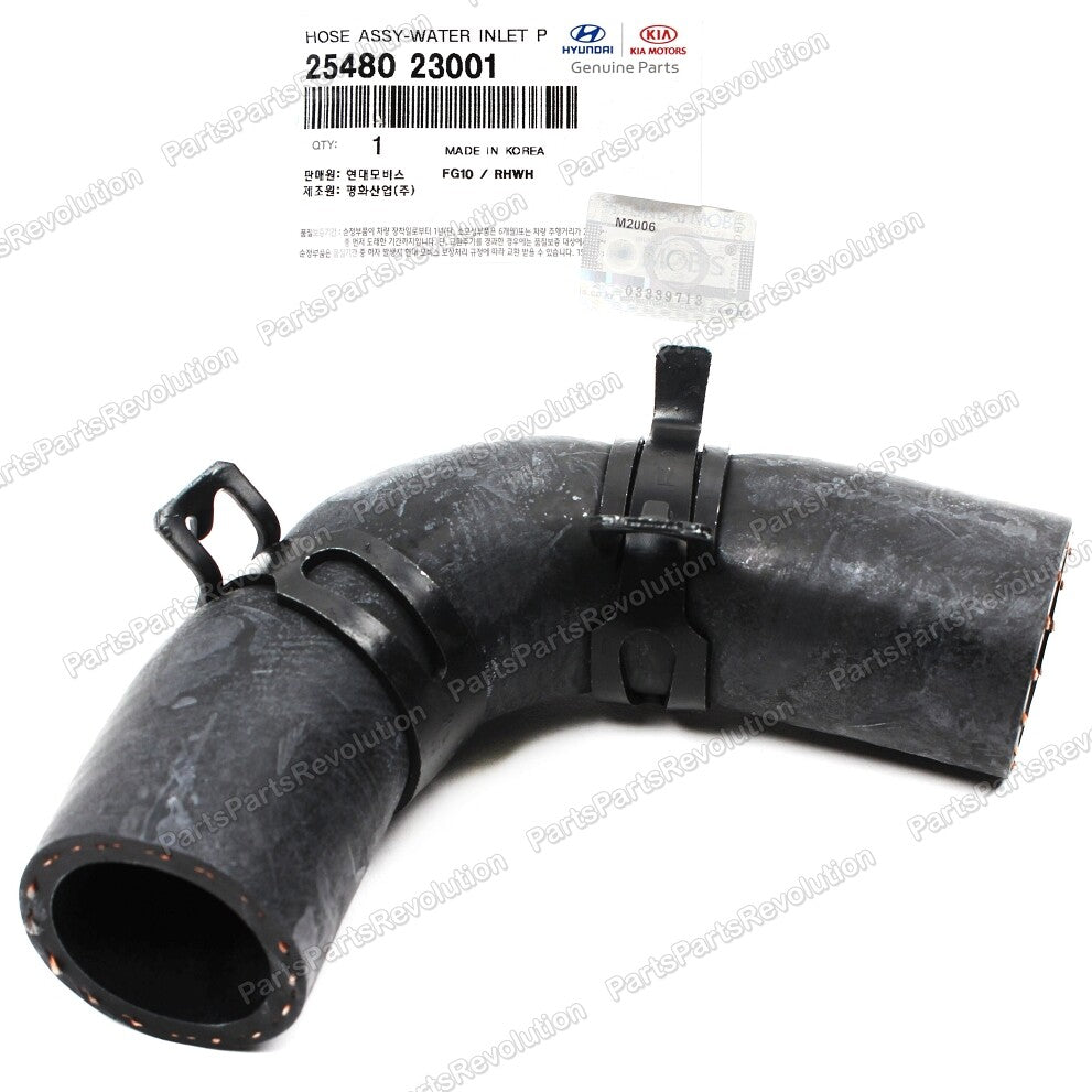 GENUINE Water Inlet Hose for 04-12 Elantra Tiburon Kia Soul Spectra Sportage