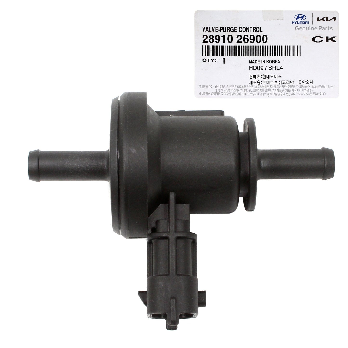GENUINE 2891026900 Purge Control Valve for Hyundai Accent 2006-2011