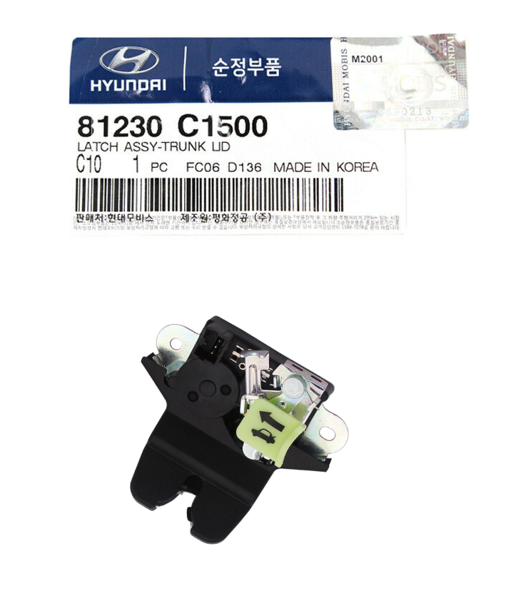 GENUINE 81230C1500 Trunk Lock Latch Actuator for Hyundai Sonata 2018-2019