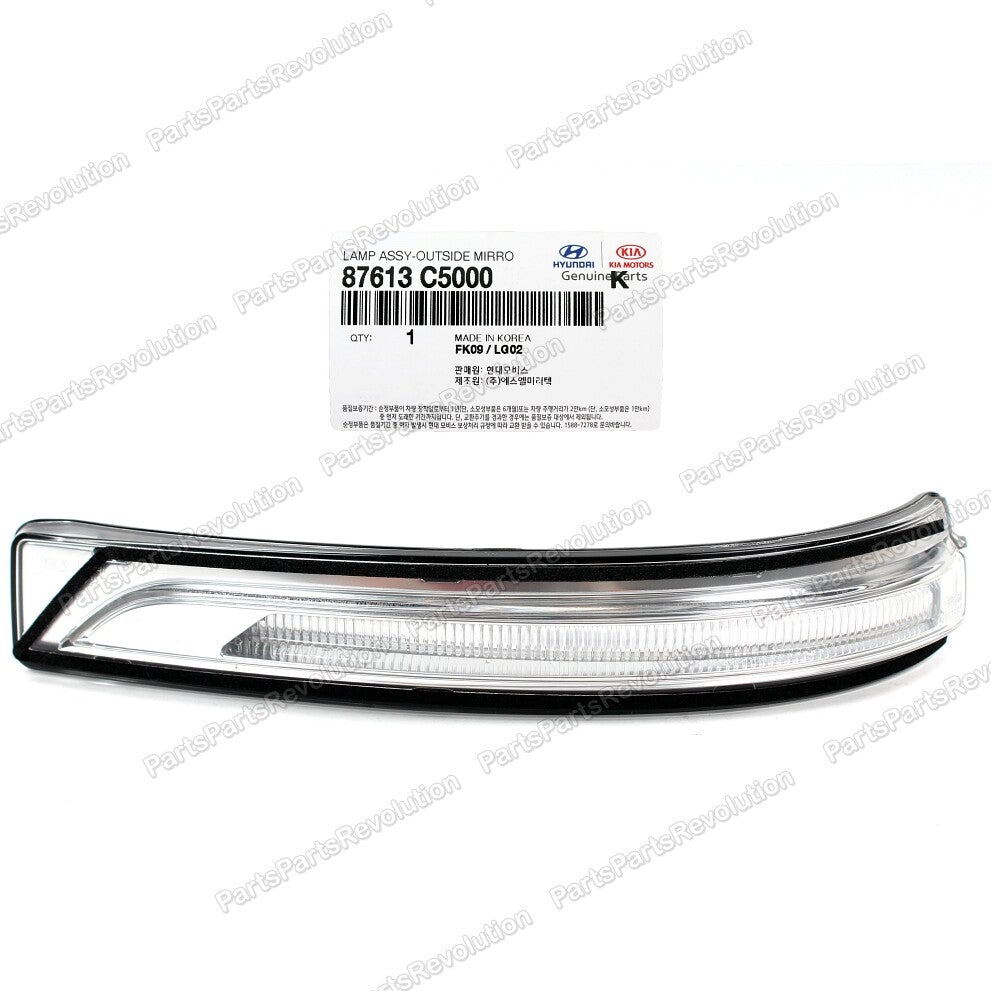 Side Mirror Signal Lamp Left 87613C5000 for Kia Sorento 2016-2020