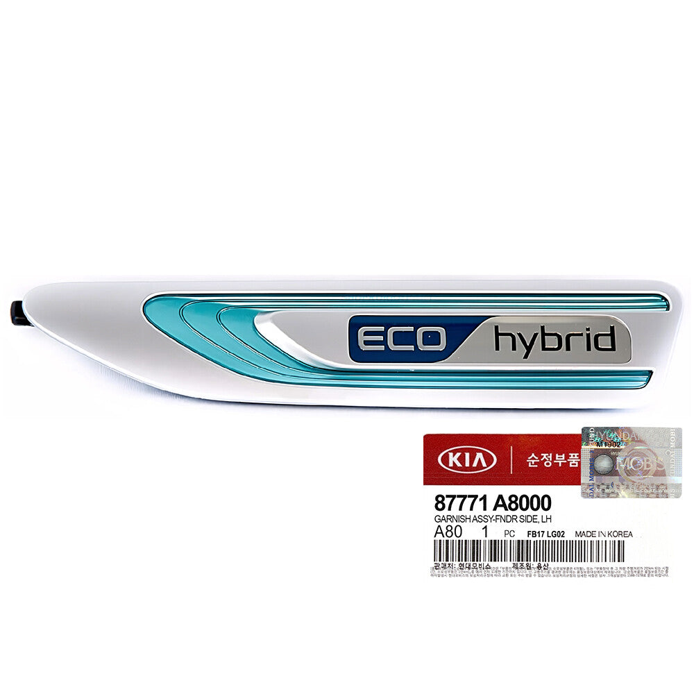 GENUINE Garnish Fender Chrome Vent Grille Left Side Kia Optima Hybrid 17-20