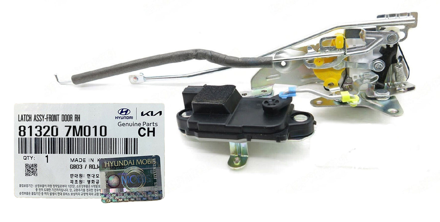 GENUINE 813207M010 Front Right Door Latch Assembly for Hyundai & KIA