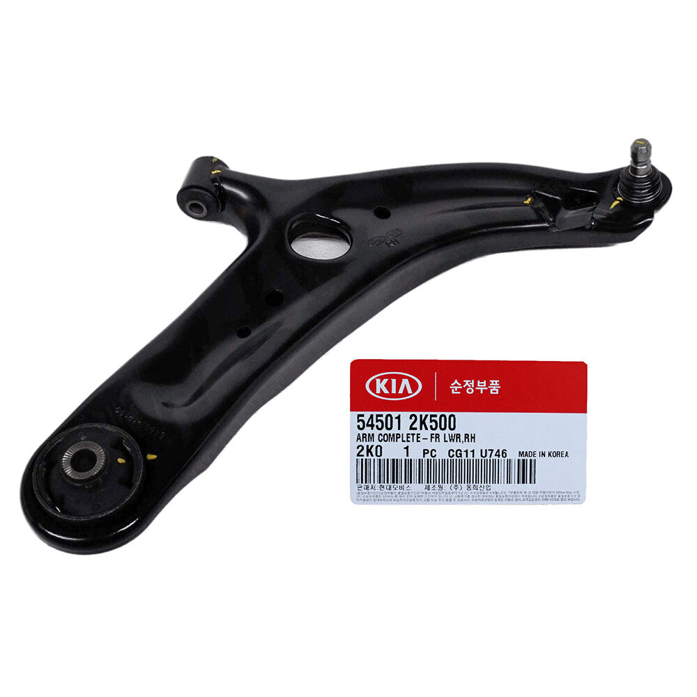 GENUINE 545012K500 Front Lower Right Control Arm for 2WD KIA Soul 2010-2013