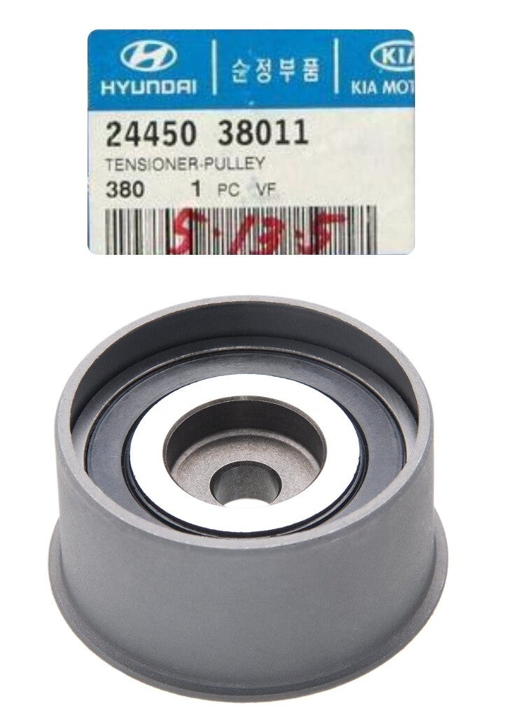 GENUINE 2445038011 Timing Belt Tensioner Pulley for Hyundai Kia
