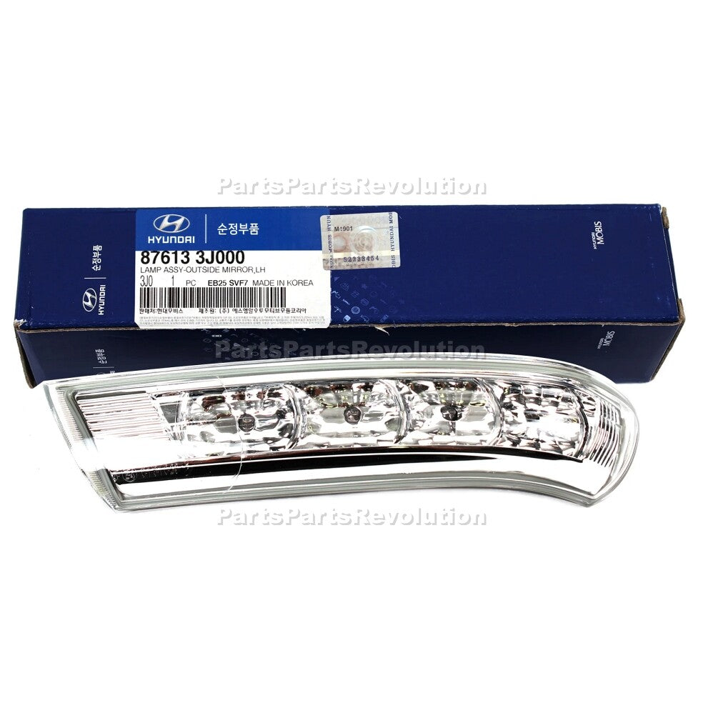 SIDE MIRROR SIGNAL LAMP Left for 07-12 Hyundai VERACRUZ 876133J000