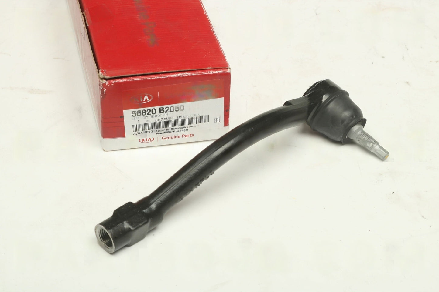 GENUINE 56820B2050 Right Outer Tie Rod End for KIA Soul Veloster Elantra 11-16