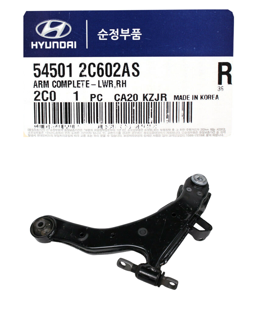 GENUINE 545012C602AS Control Arm Front Lower Right for Hyundai Tiburon 07-08