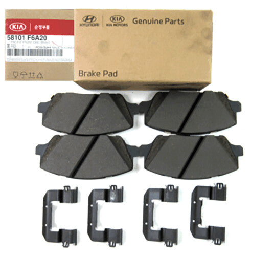 GENUINE 58101F6A20 Pad Kit Front Disc Brake for 2017-2018 KIA CADENZA (K7) 3.3L