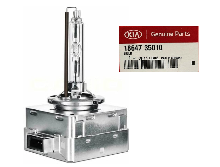 GENUINE 1864735010 Headlight Bulb 1Pcs Left or Right for HYUNDAI KIA