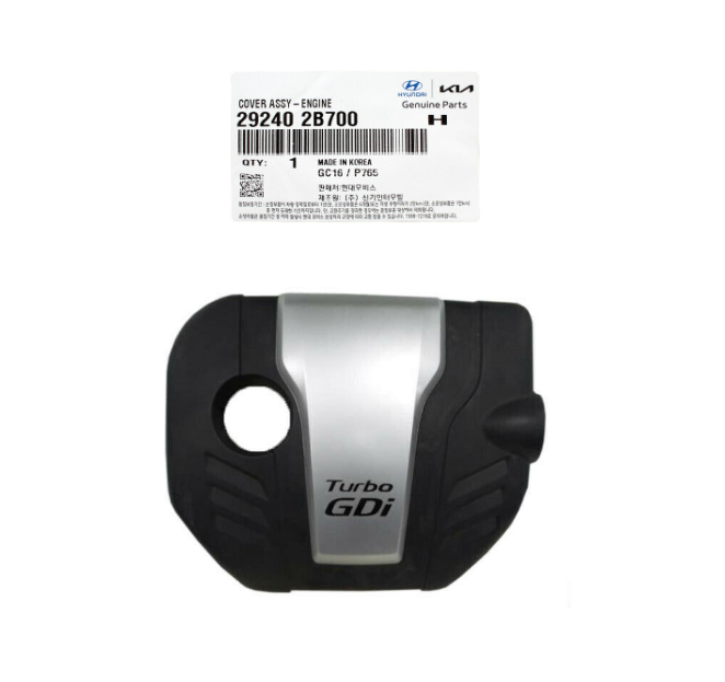 GENUINE 292402B700 Engine Cover for Hyundai Veloster Turbo 2013-2017