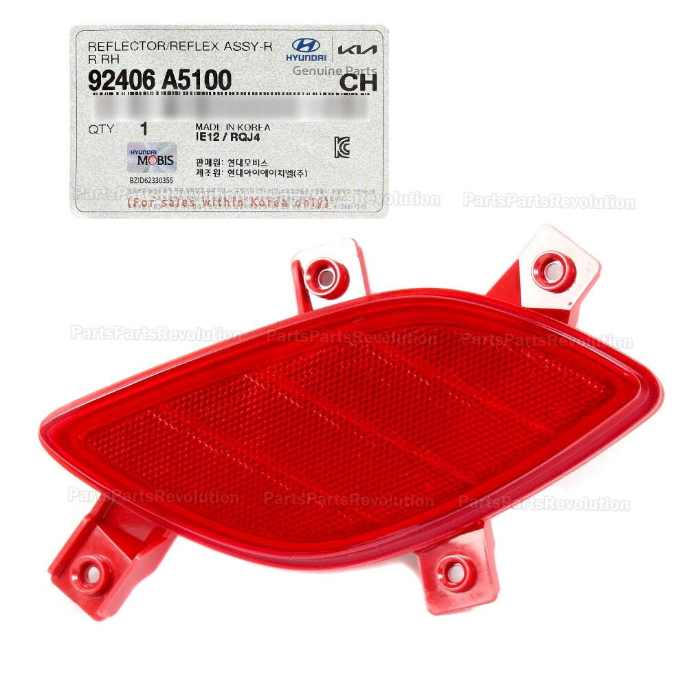 GENUINE Reflector 92406A5100 Right for Hyundai Elantra GT 2013-2017