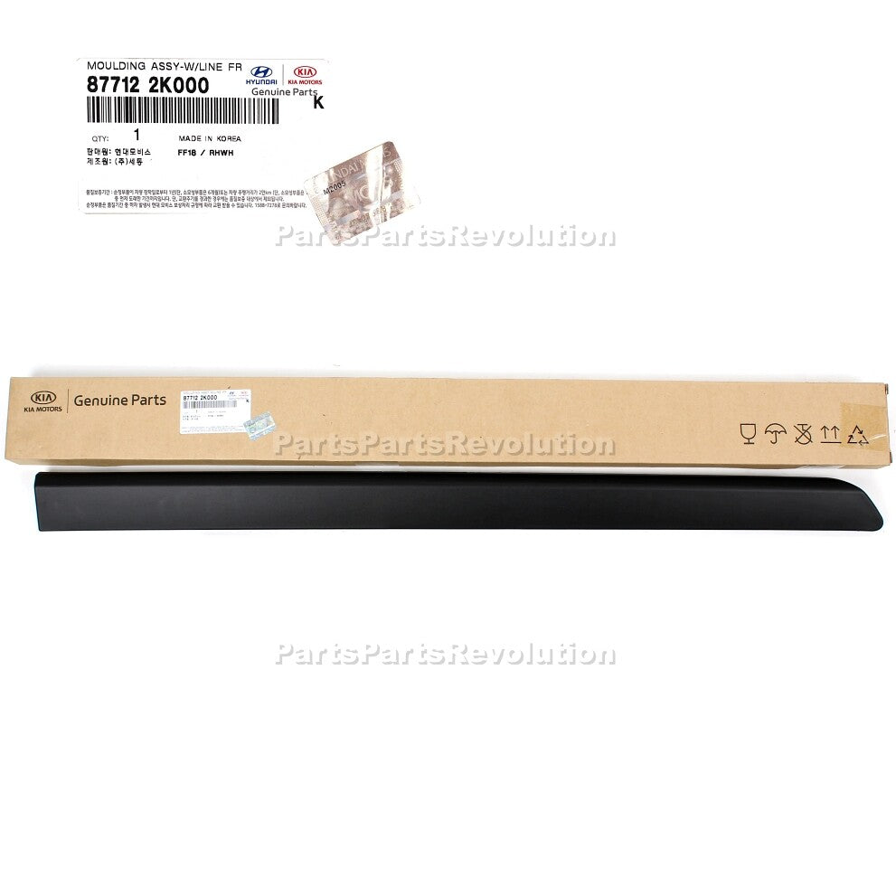 Door Side Molding Front Right 877122K000 for Kia Soul 20102013