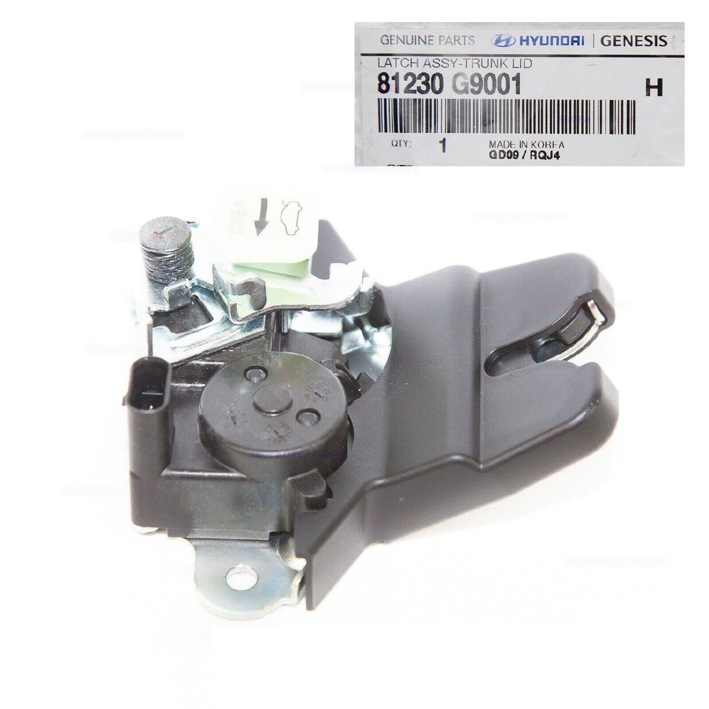 GENUINE 81230G9001 Trunk Lid Lock Latch Actuator for GENESIS G70 SONATA HYBRID
