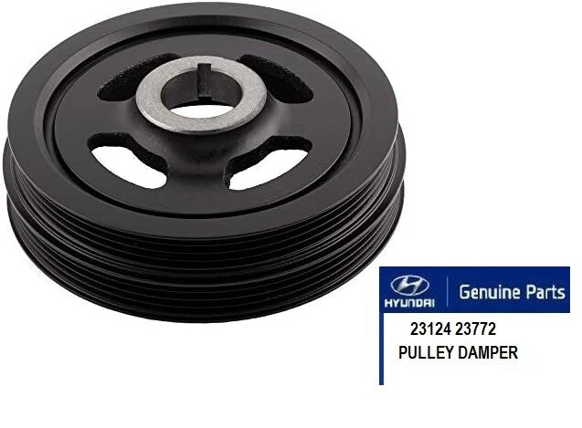 GENUINE 2312423772 Crankshaft Damper Pulley for Hyundai Kia