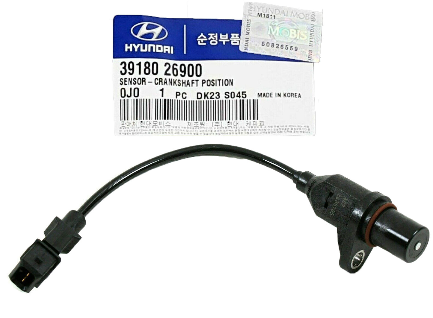 GENUINE 3918026900 Crankshaft Position Sensor for 06-11 Hyundai Accent Kia Rio