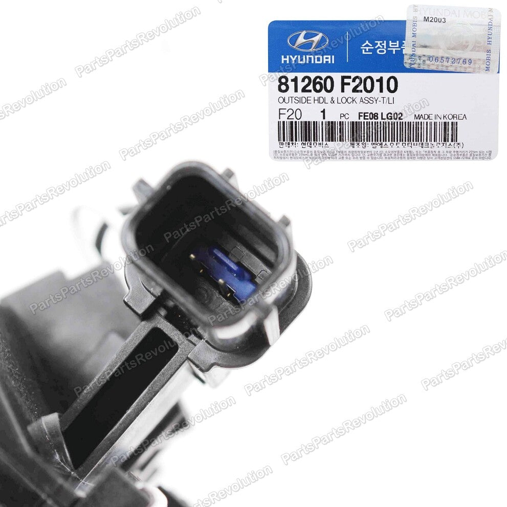 Outside Trunk Lid Lock Handle 81260F2010 for Hyundai 2017-2018 Elantra