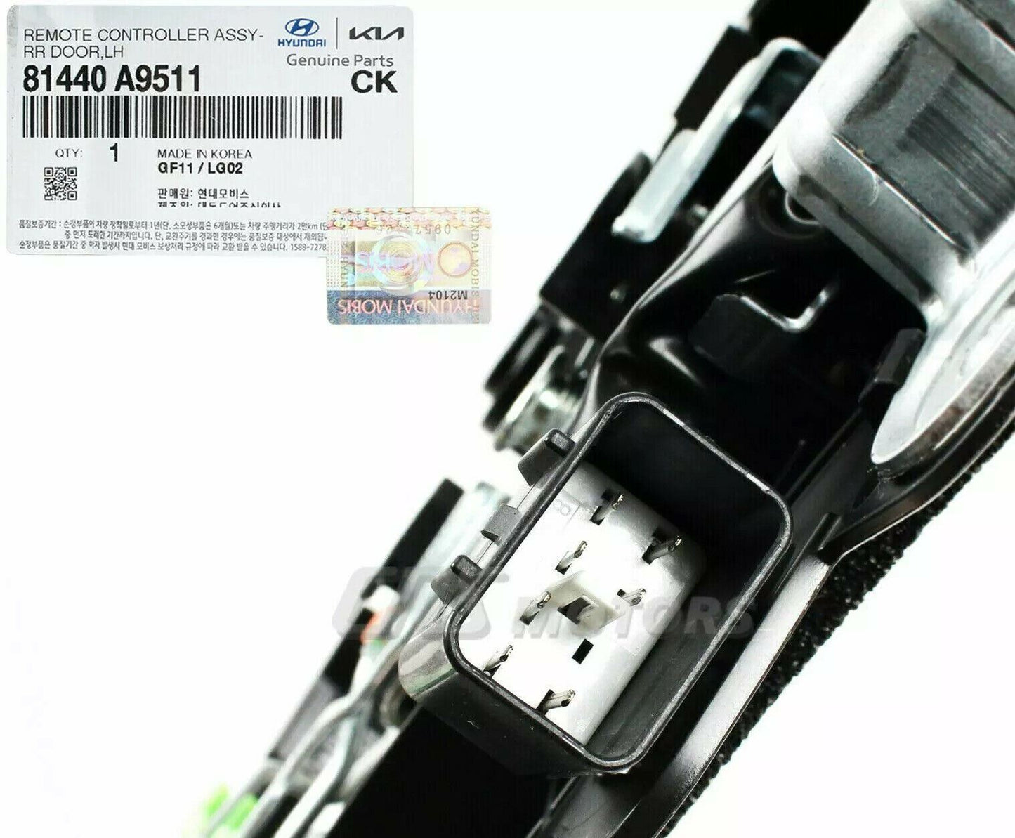 GENUINE Door Lock Actuator Motor REAR LEFT for 2014-2018 Kia Sedona 81440A9511