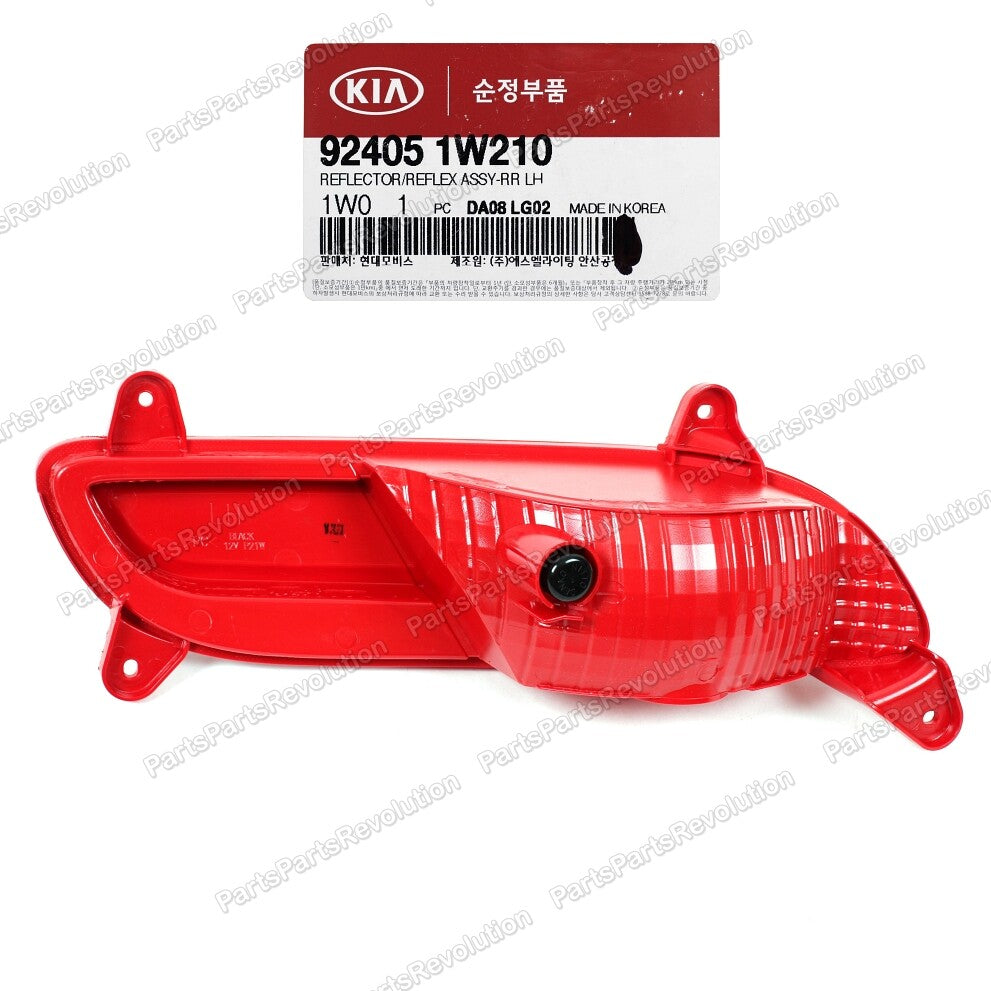 Bumper Reflector Rear Left 924051W210 for Kia Rio 2012-2015