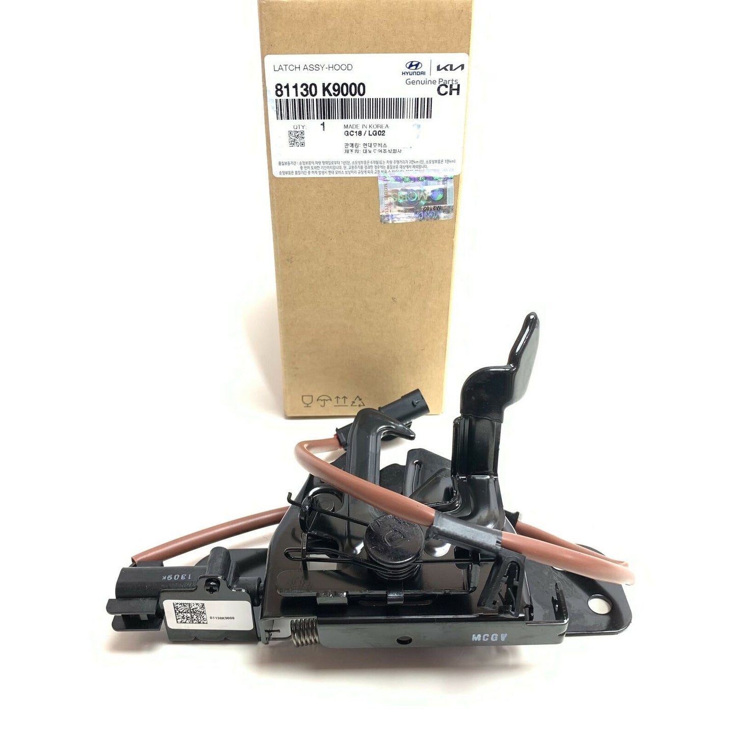 GENUINE 81130K9000 Hood Lock Latch Actuator for Hyundai Veloste N 2019-2020