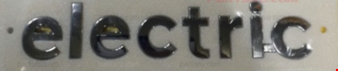 GENUINE 86312K4000 EMBLEM-ELECTRIC