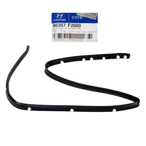 GENUINE 86357F2000 Strip Rubber Seal Front UP Bumper for Hyundai Elantra 17-18