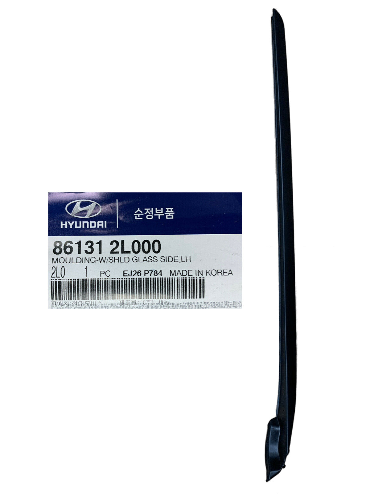 GENUINE 861312L000 Moulding Left Windshield for Hyundai Elantra Touring 09-12