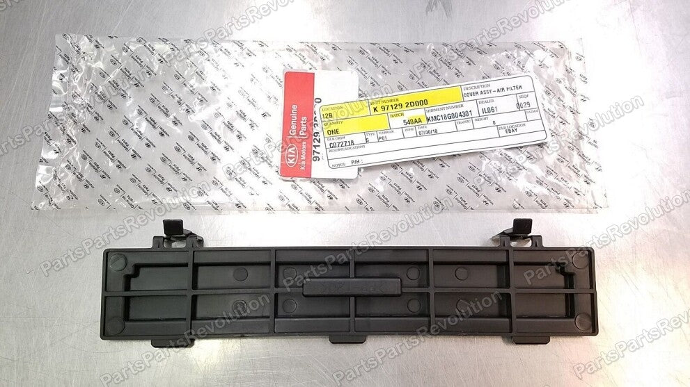 Air Filter Cover 971292D000 Front for Hyundai Tiburon Elantra Entourage 01-08