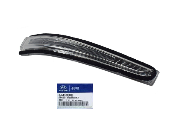 GENUINE 87613B8000 Left Side Mirror Turn Signal For Hyundai Santa Fe