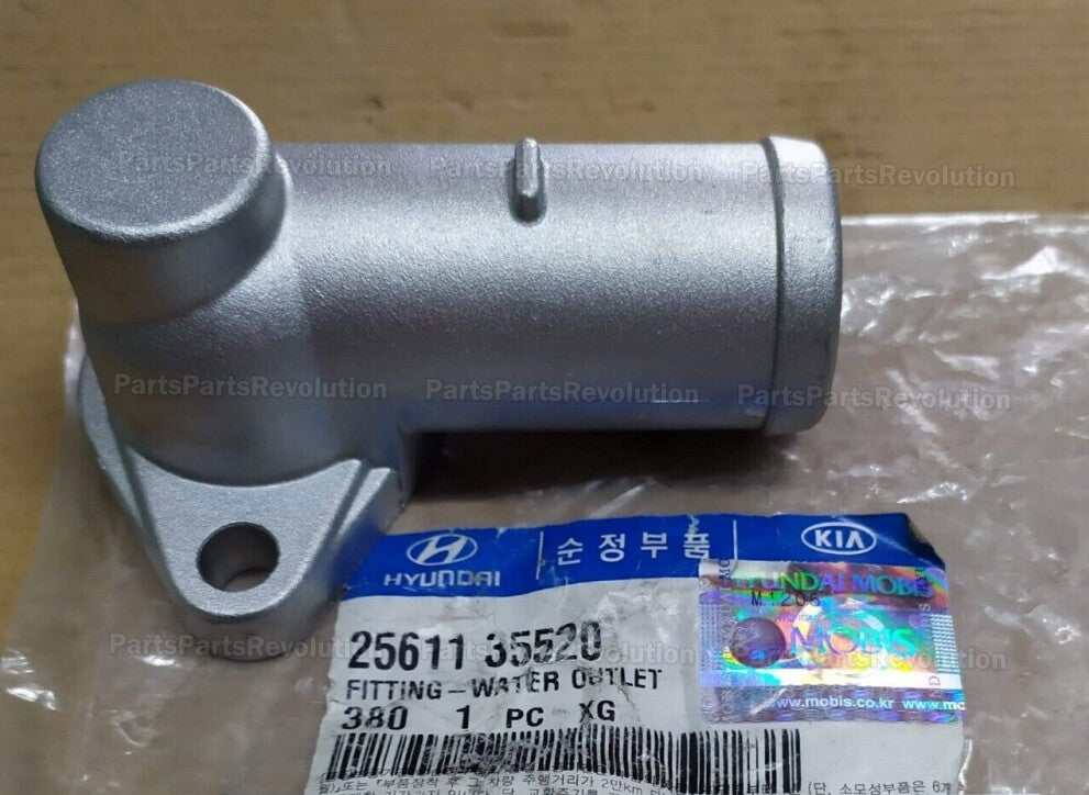 GENUINE Water Outlet 2561135520 for Hyundai Tucson Santa Fe Tiburon 99-09
