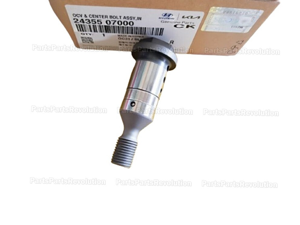 Engine Variable Valve Timing Oil Control Valve 2435507000 for Kia Rio 2020-2022