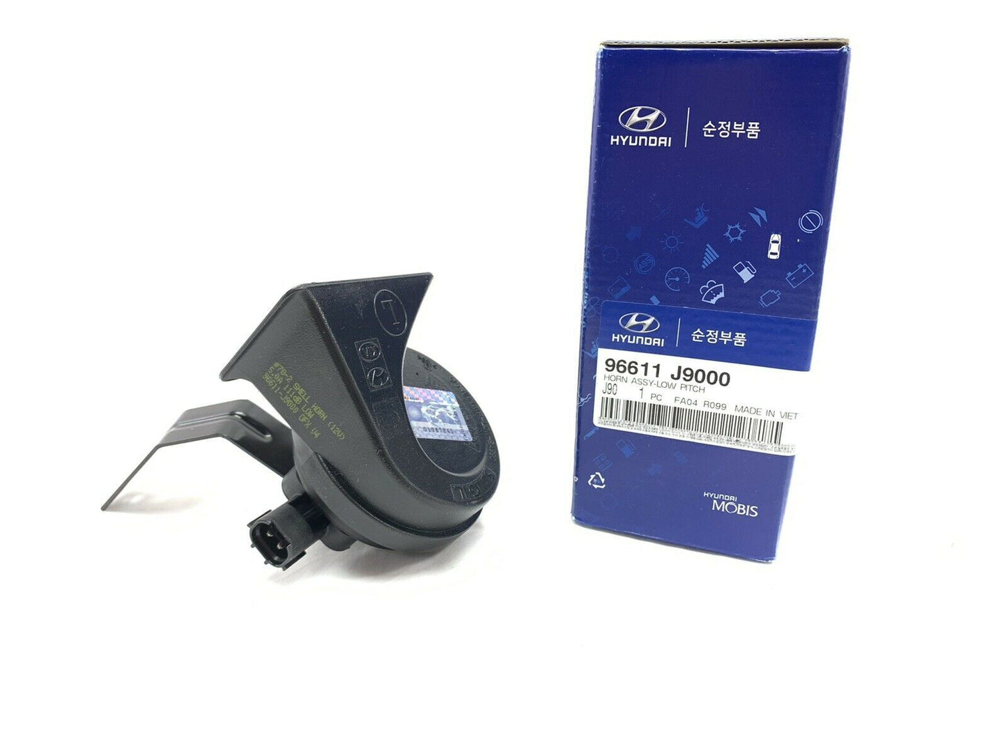 GENUINE 96611J9000 Horn Assembly Low Pitch for Hyundai Kona 2018-2020