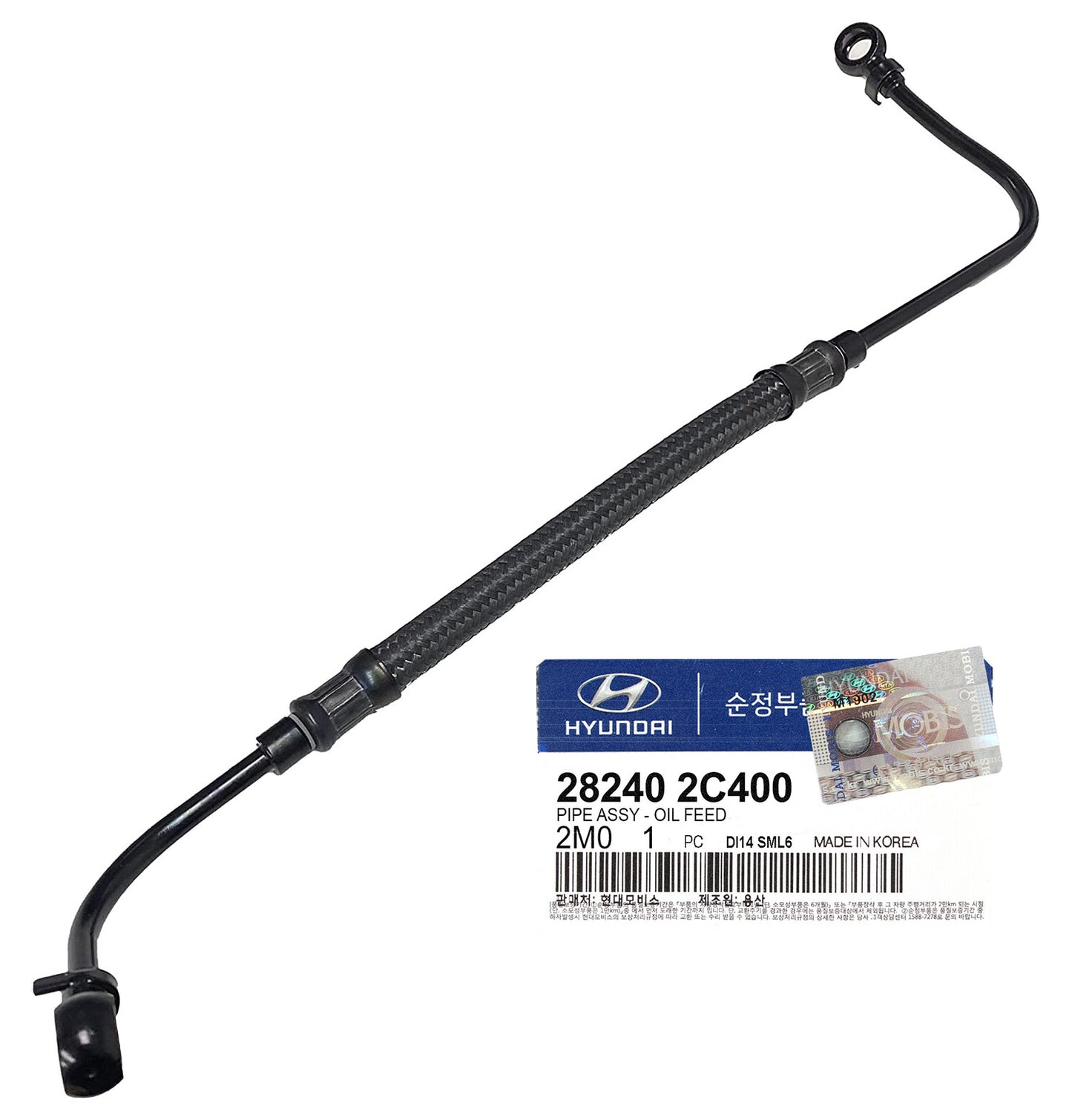 GENUINE 282402C400 Oil Inlet Pipe Assembly for Hyundai Genesis Coupe 2.0L 10-12