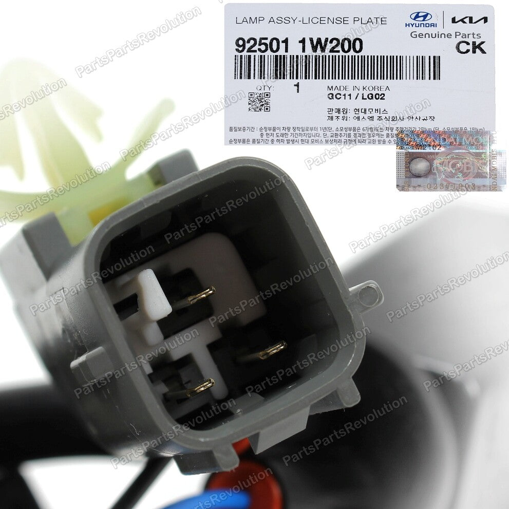 Genuine 925011W200 License Plate Modules Lamp for KIA RIO PRIDE 2012-2017