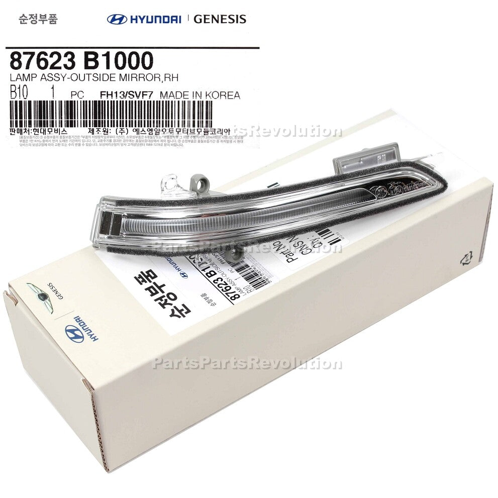 GENUINE Side Mirror Signal Lamp RIGHT for 15-20 GENESIS G80 87623B1000