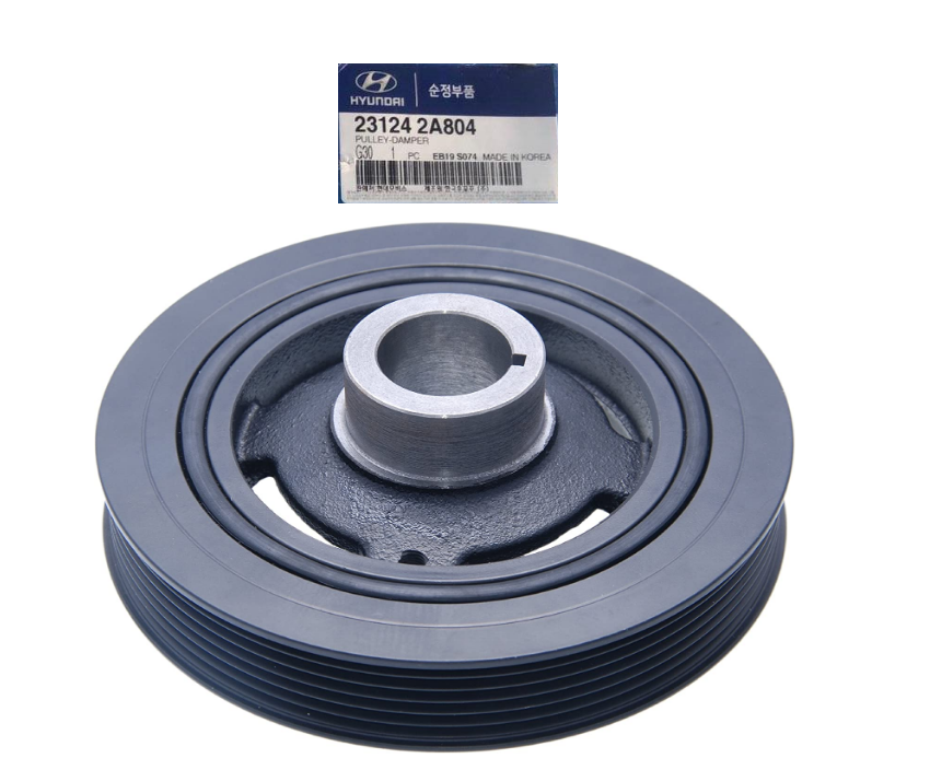 GENUINE 231242A804 Damper Pulley for Hyundai & Kia Sportage