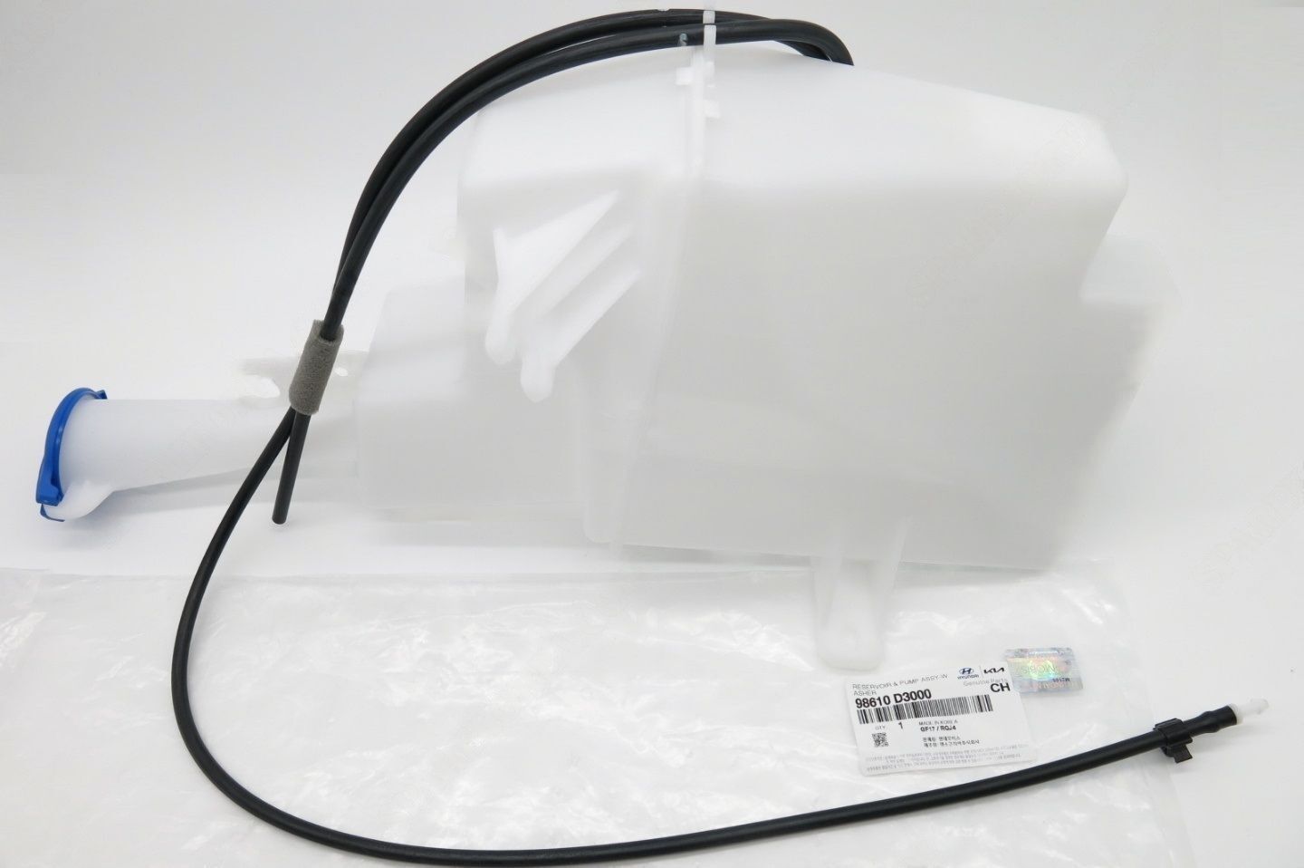GENUINE 98610D3000 Washer Reservoir & Pump Assembly for Hyundai Kia