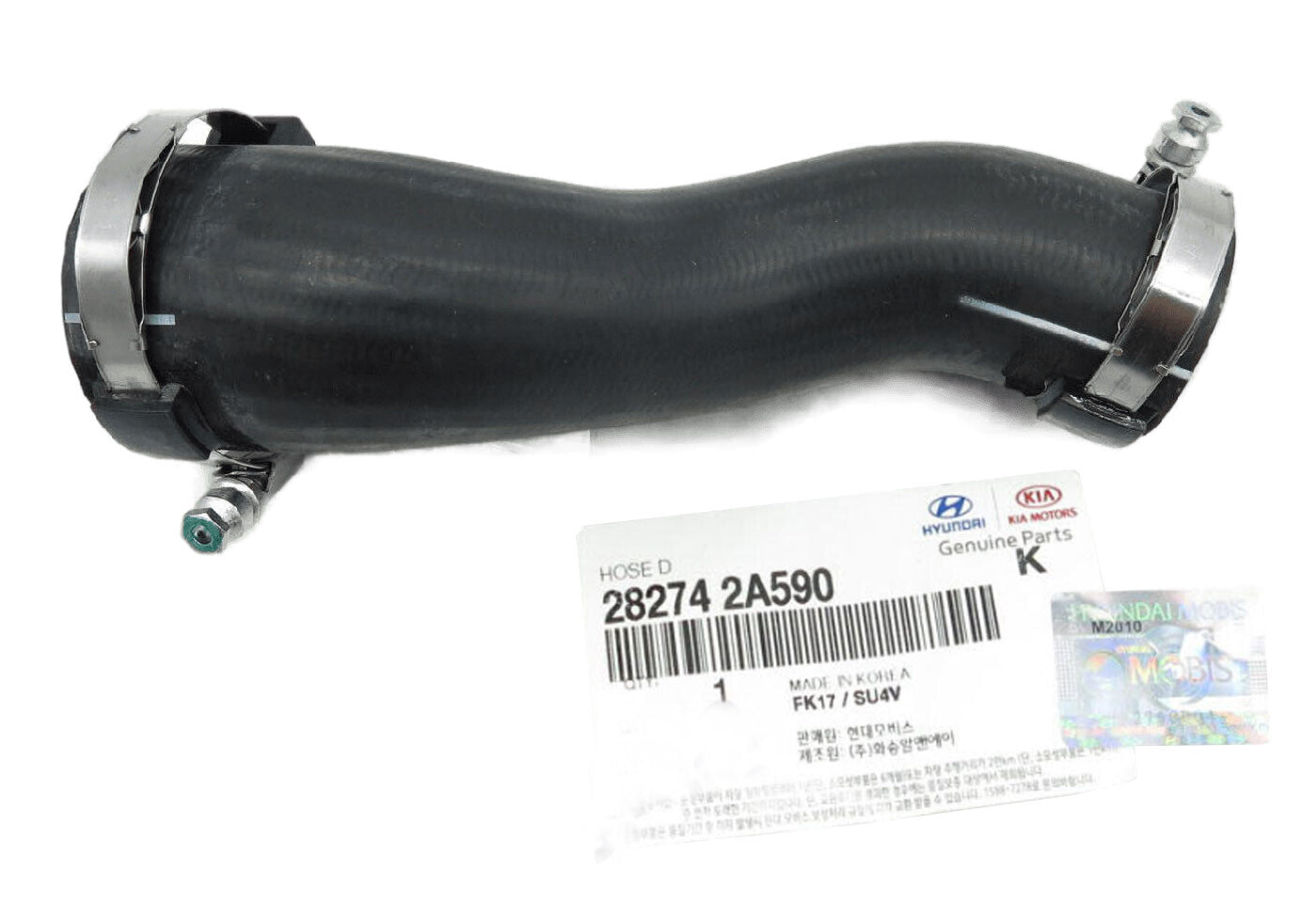 GENUINE 282742A590 Intercooler Pipe Hose D for Hyundai & KIA