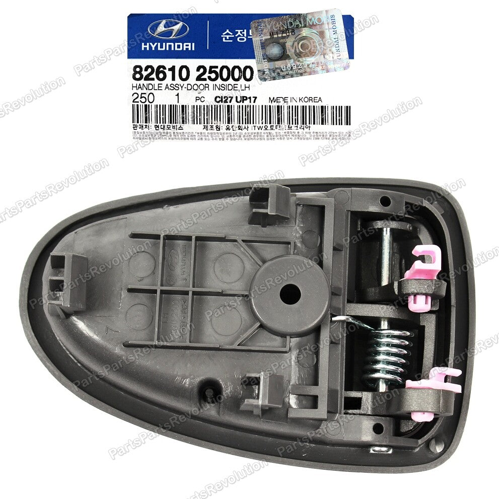 GENUINE Door Handle Gray Inside Left 8261025000 for Hyundai 2000-2003 Accent