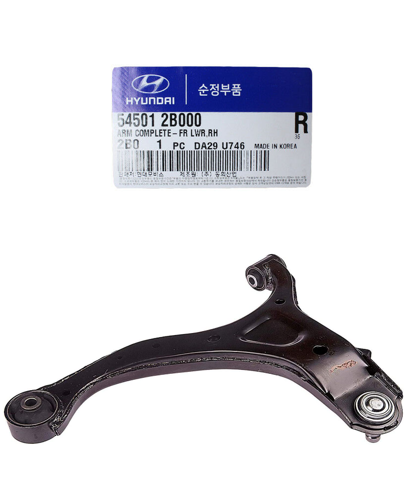 GENUINE 545012B000 Control Arm Front Right for Hyundai Santa Fe Sorento 07-13