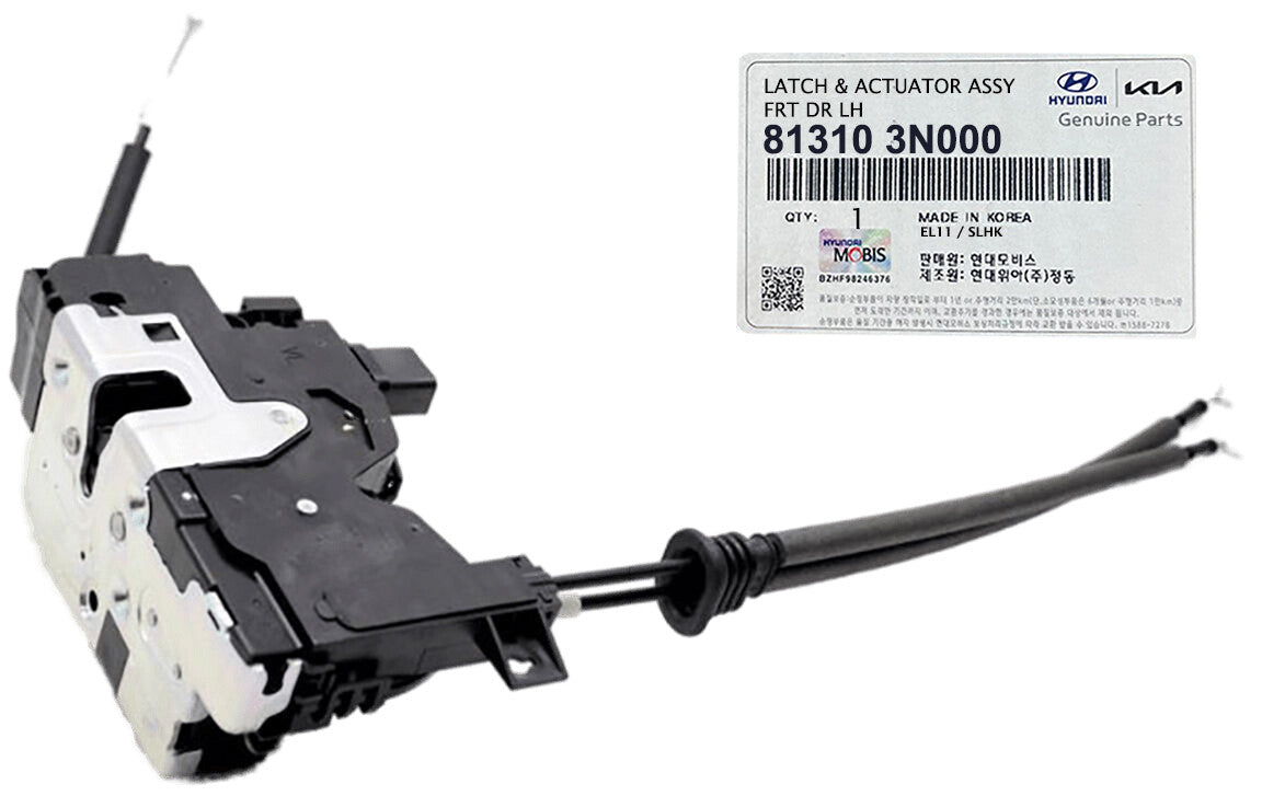 GENUINE 813103N000 Latch & Actuator Assy Front Left Door for Hyundai Equus 2011