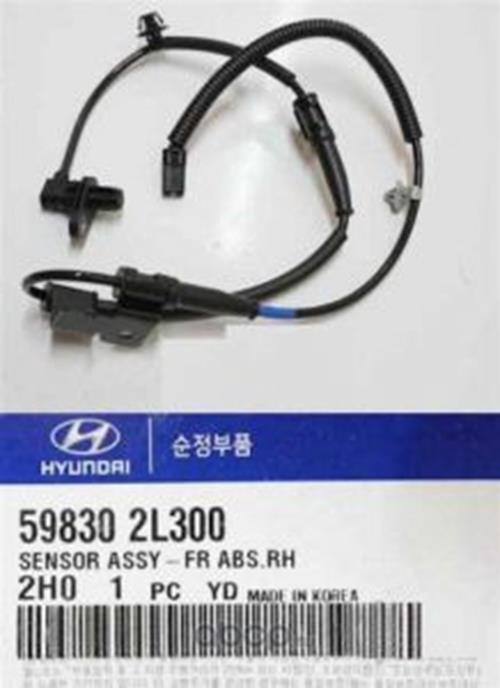 GENUINE 598302L300 ABS Speed Sensor Front Right For Hyundai Elantra 2007-2010