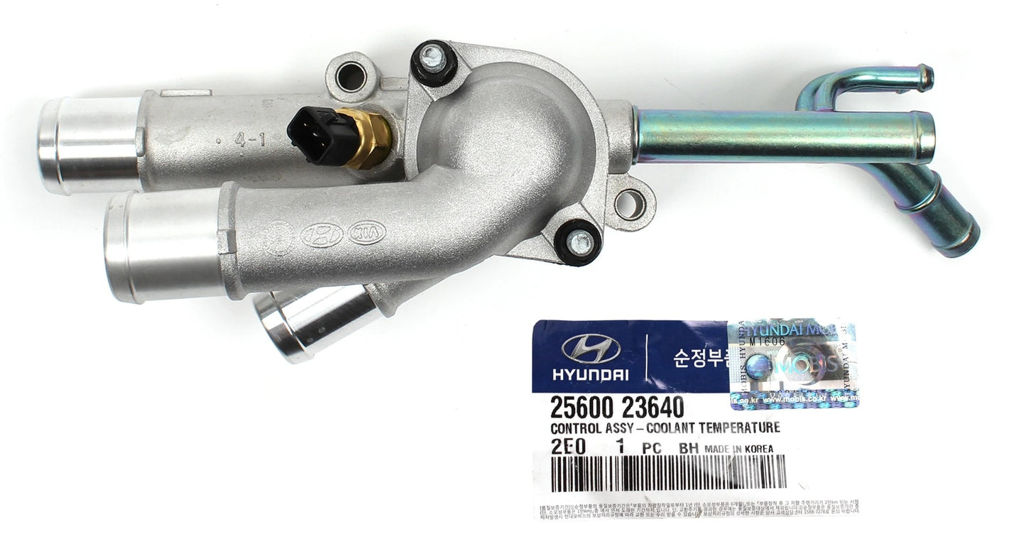 GENUINE 2560023640 Thermostat Housing for Elantra Tucson & Sportage 2003-2011