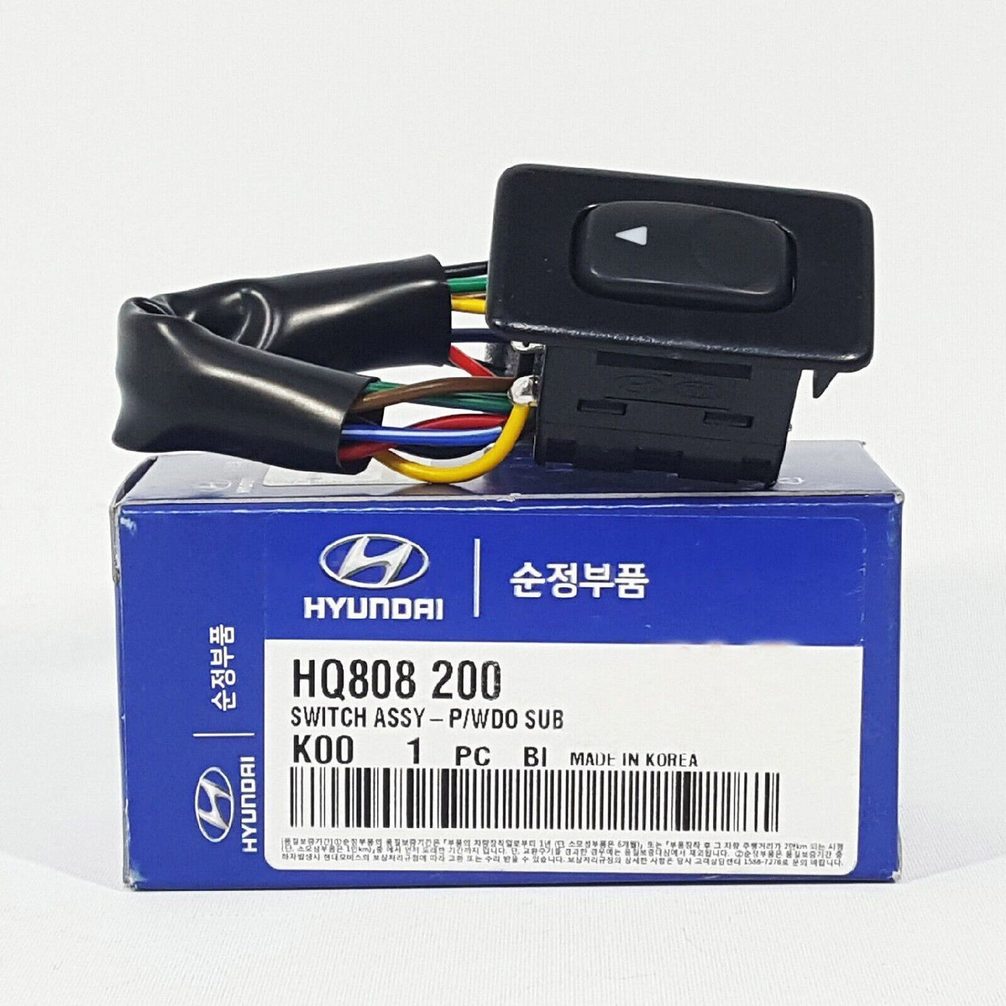 GENUINE HQ808200 Power Window Sub Switch for Hyundai Galloper 2000-2003
