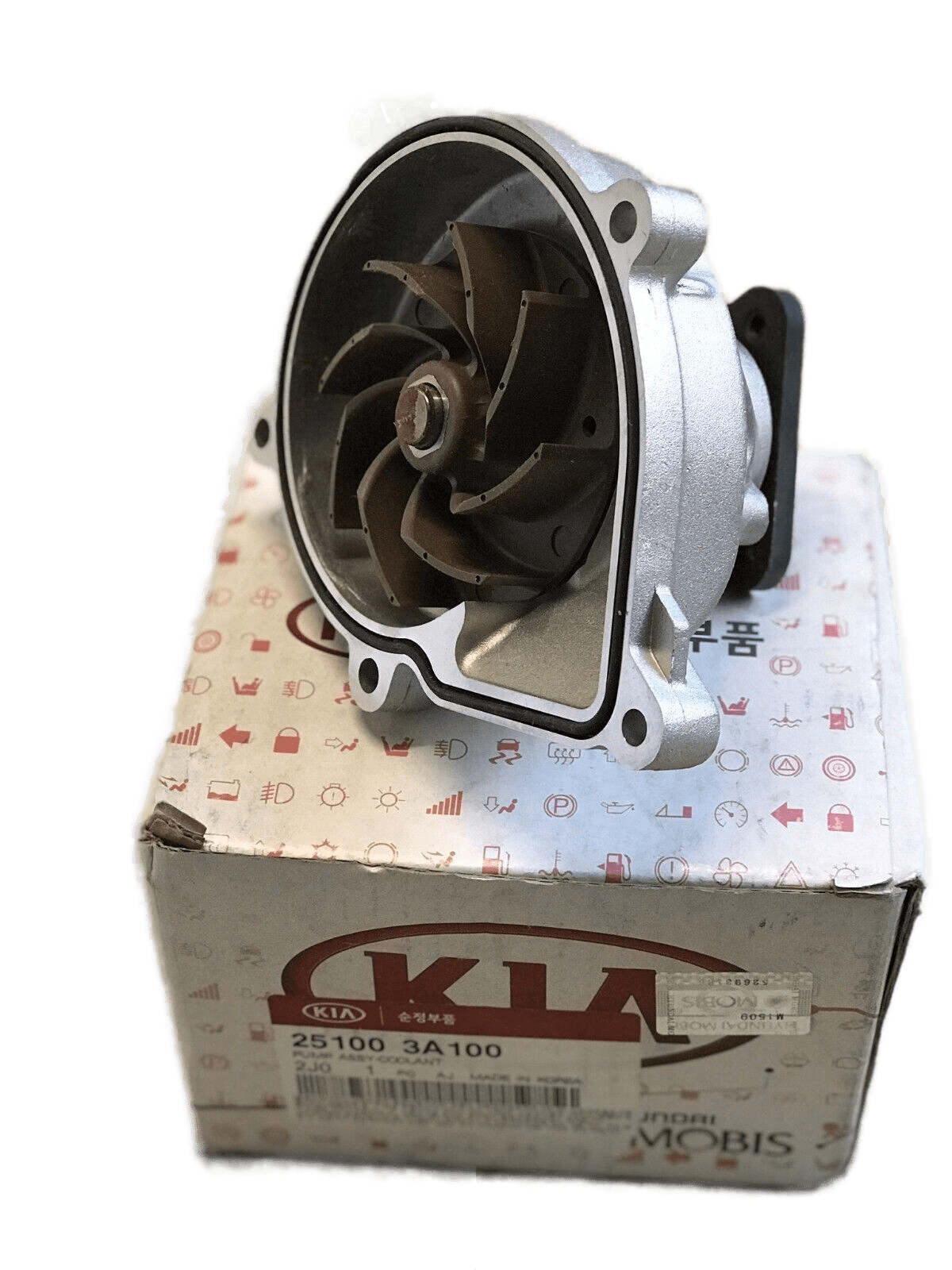 GENUINE 2011 water pump for Hyundai Veracruz 6speed 4wd 3000cc Diesel Engine