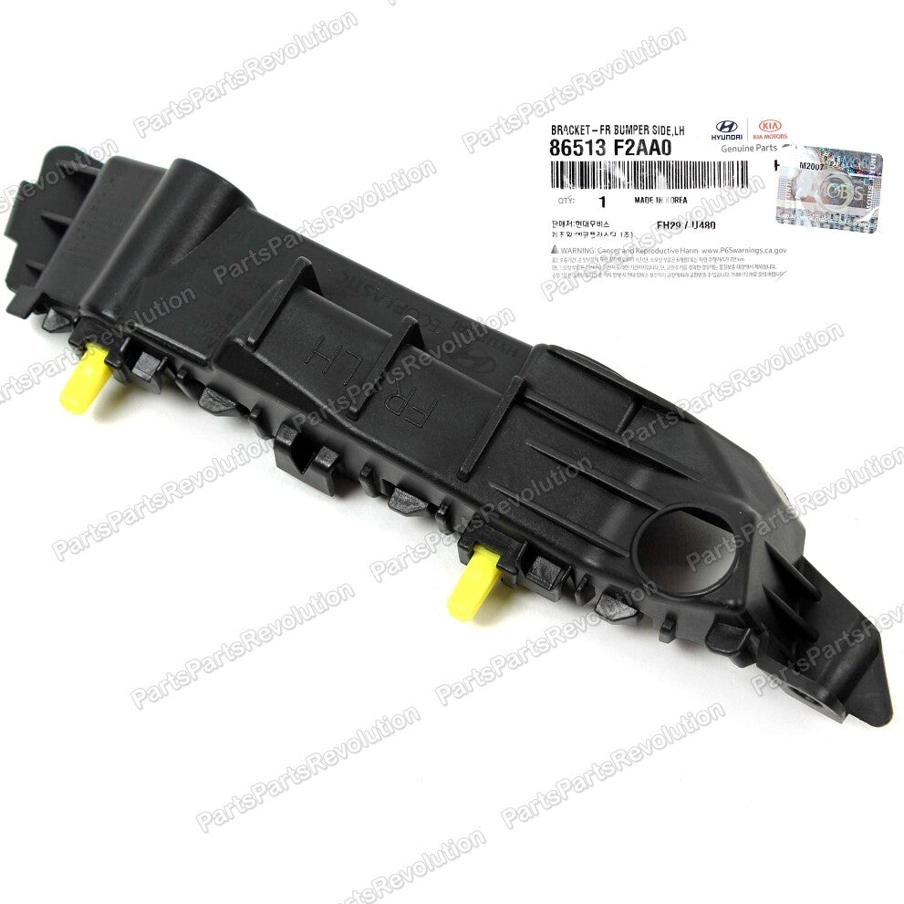 GENUINE Bumper Bracket Front Left 86513F2AA0 for Hyundai Elantra 19-20
