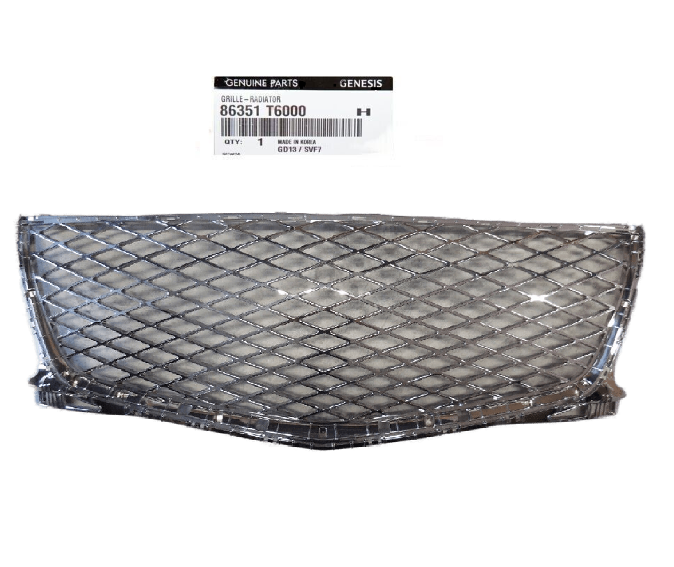 GENUINE 86351T6000 Front Bumper Upper Center Grille for Hyundai Genesis 2021-22